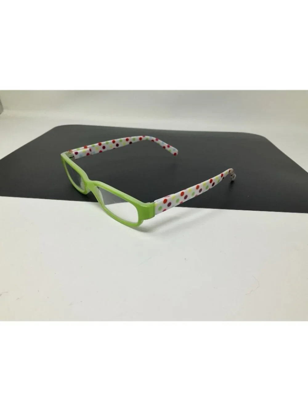 Peepers 491 Rectangle Green Reading Glasses Power +1.75
